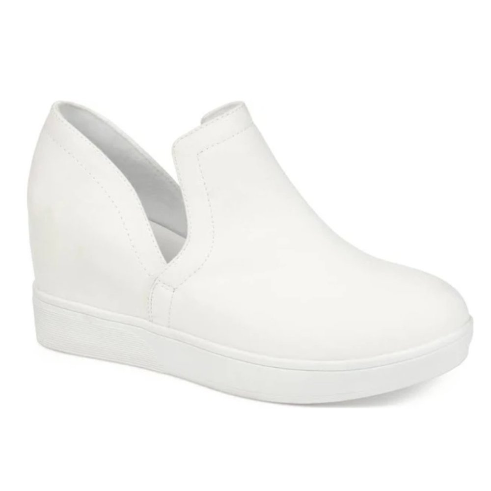 JOURNEE COLLECTION WOMENS CAR WHITE 6M